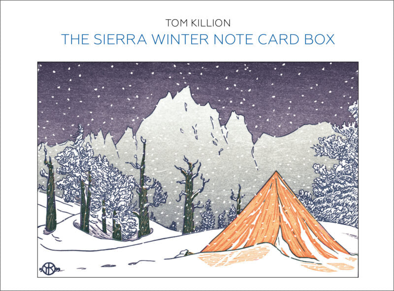 Sierra Winter Note Cards Box