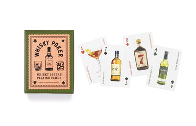 Playing Cards Whiskey Poker