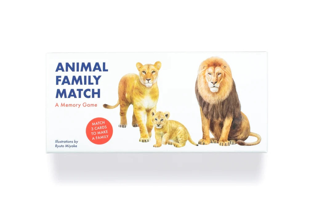 Animal Family Match Game