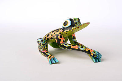 Carved Frog from Oaxaca
