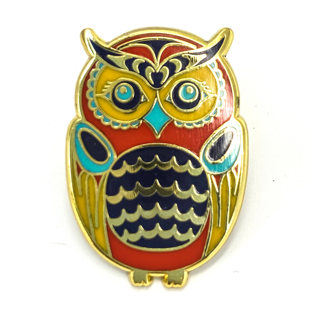 Enamel Pin Owl